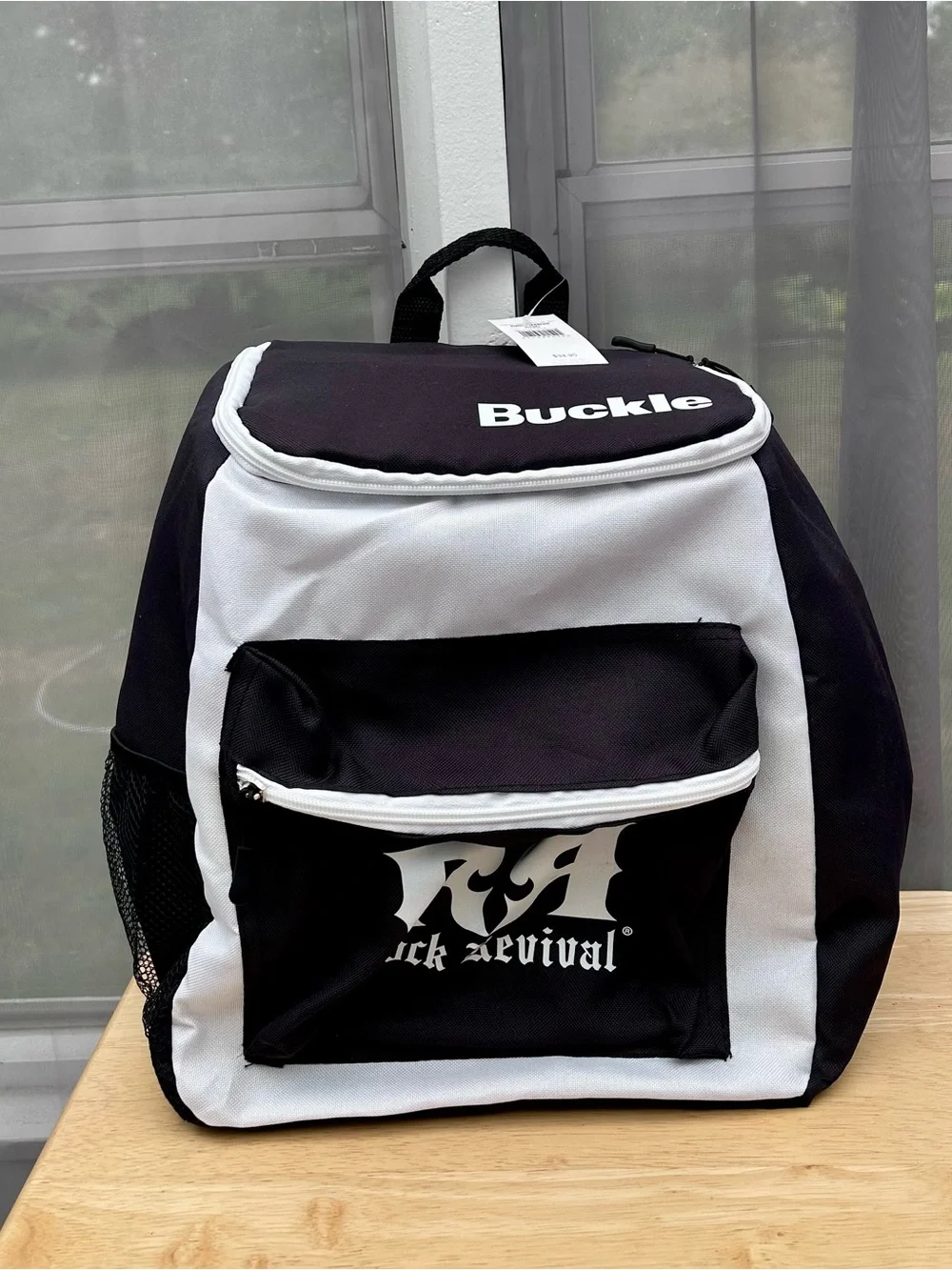 The Buckle Rock Revival Black and White Unisex Backpack Brand New